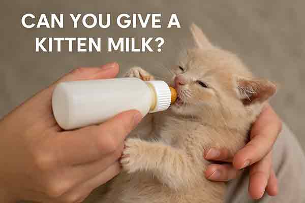 Can You Give a Kitten Milk