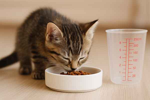 How Much Food for Kitten