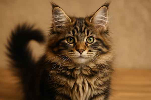 a maine coon kitten