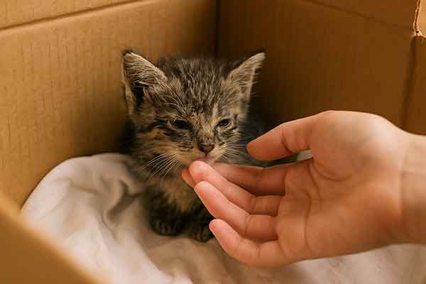 take care of a stray kitten