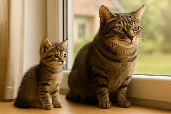 when does a kitten become a cat