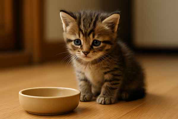 how long can a kitten go without eating